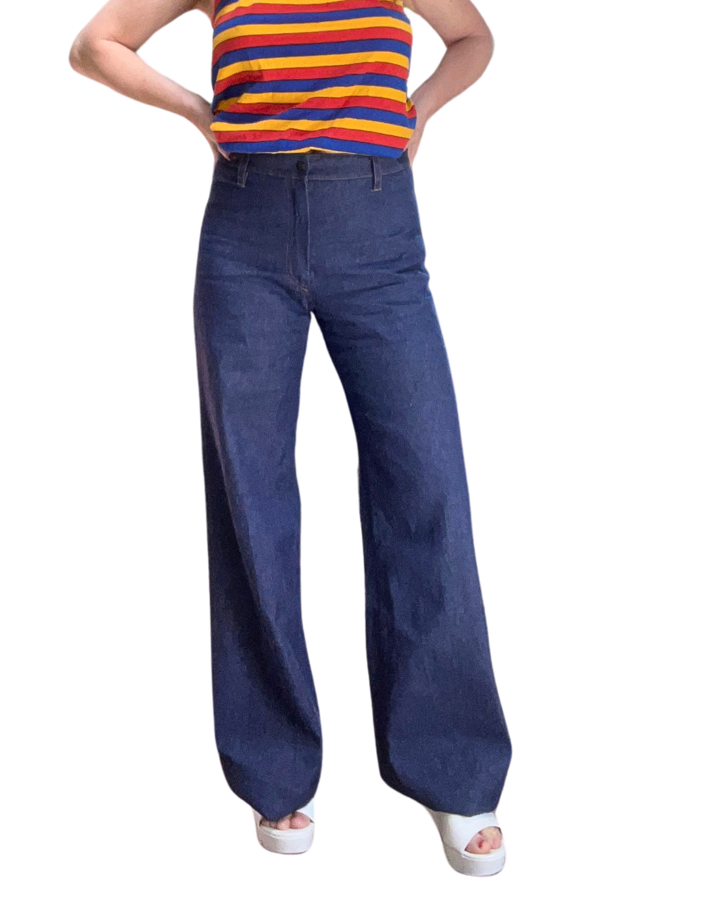 Vintage 70s bell bottom jeans