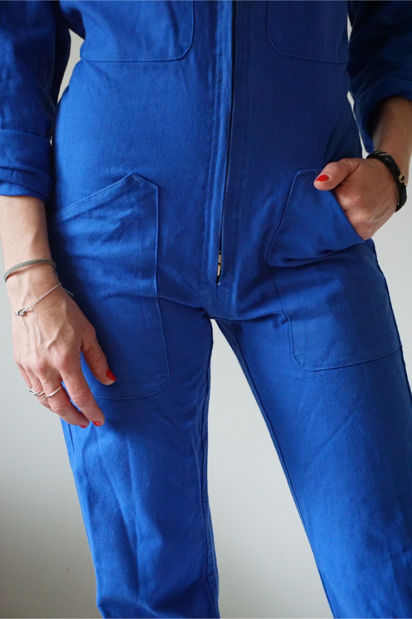 Vintage 80s French Bugatti workwear coverall- S/M