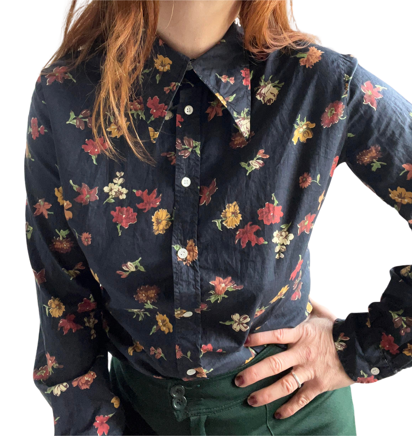 Vintage 70s Cacharel blouse
