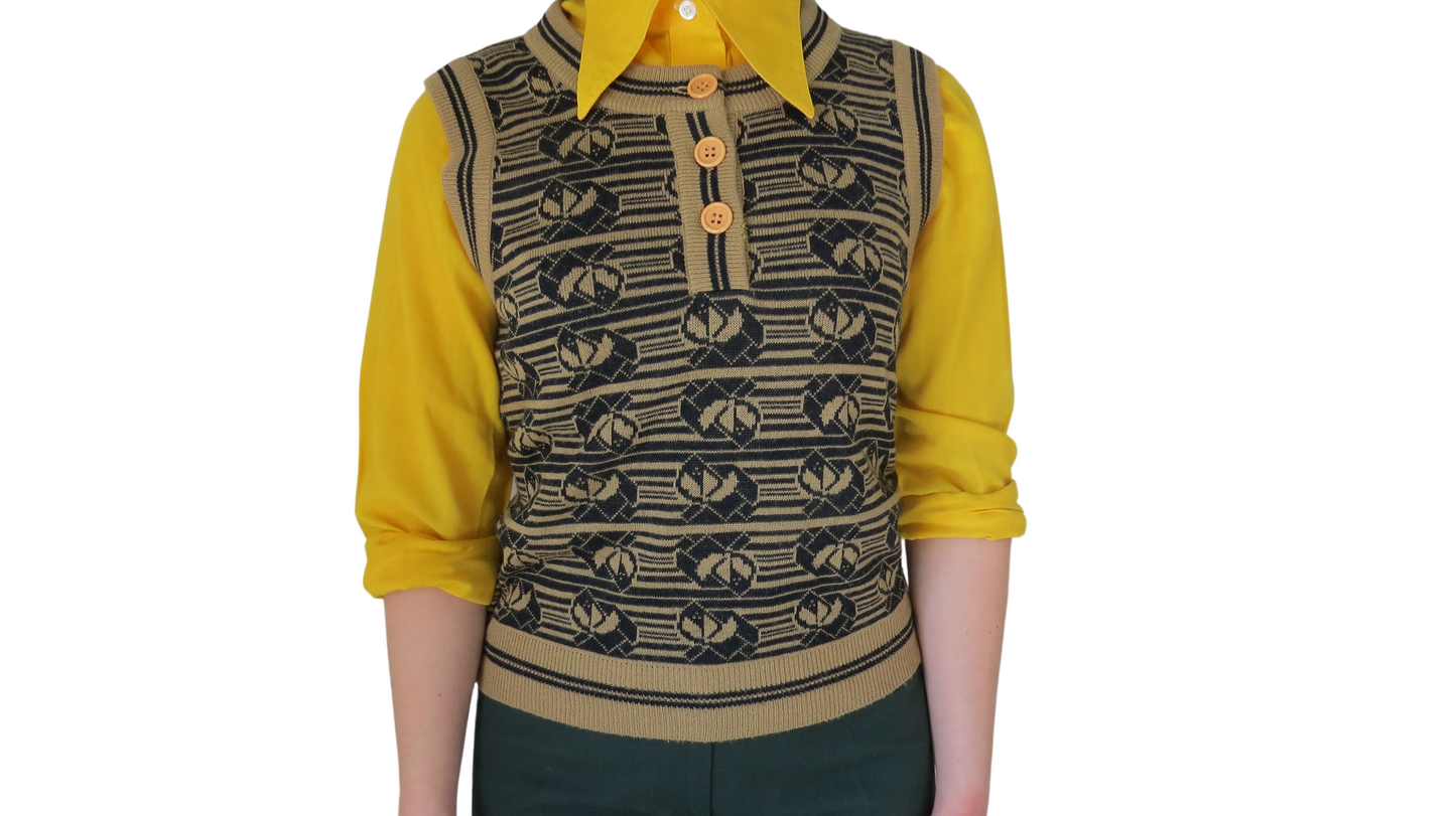 vintage 70s vest 