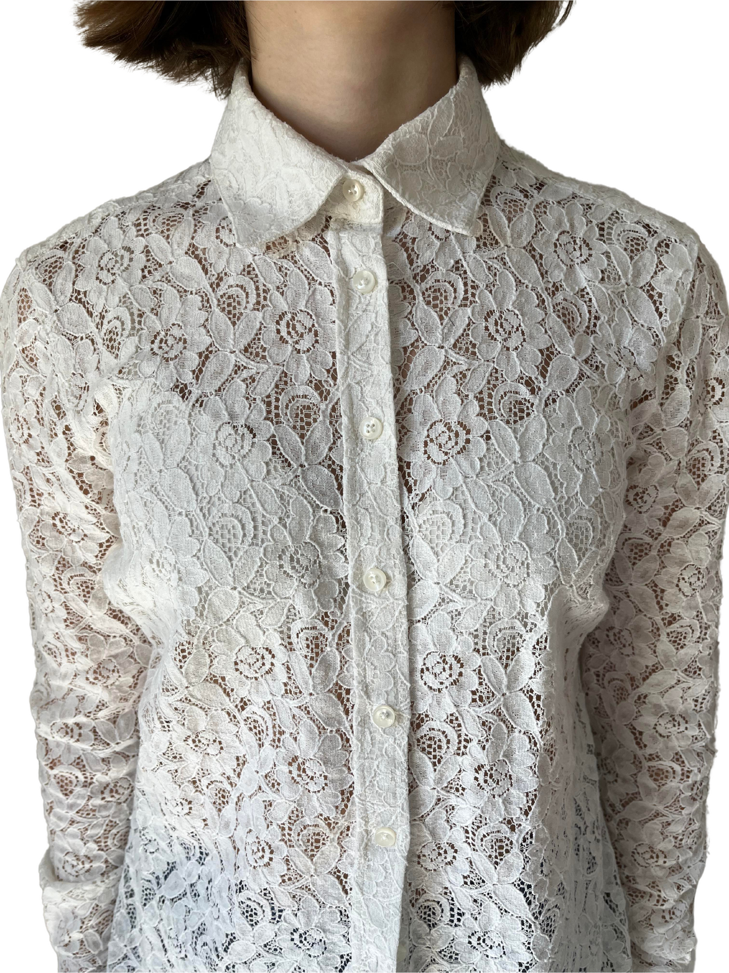 90s lace shirt