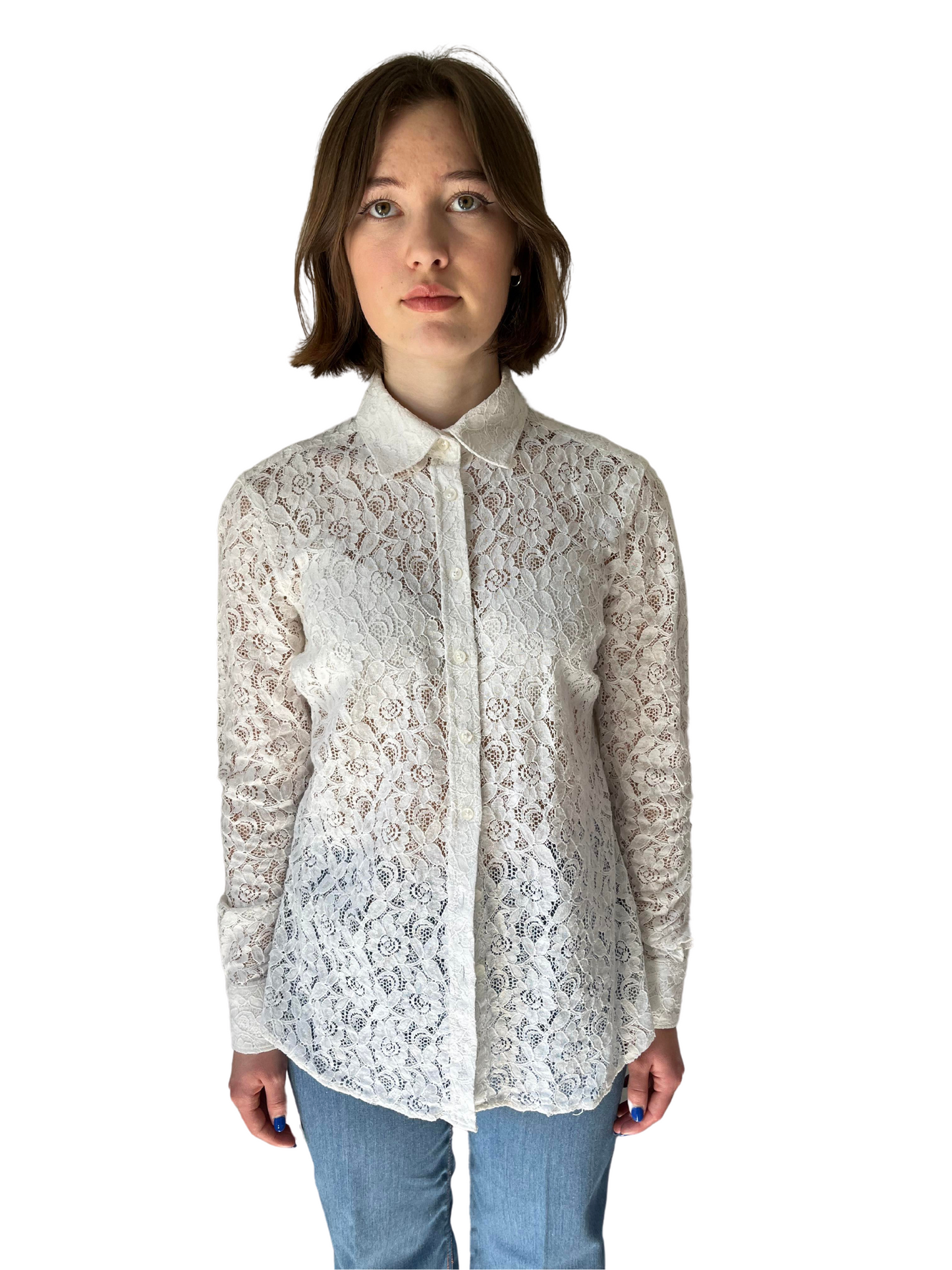 90s lace shirt