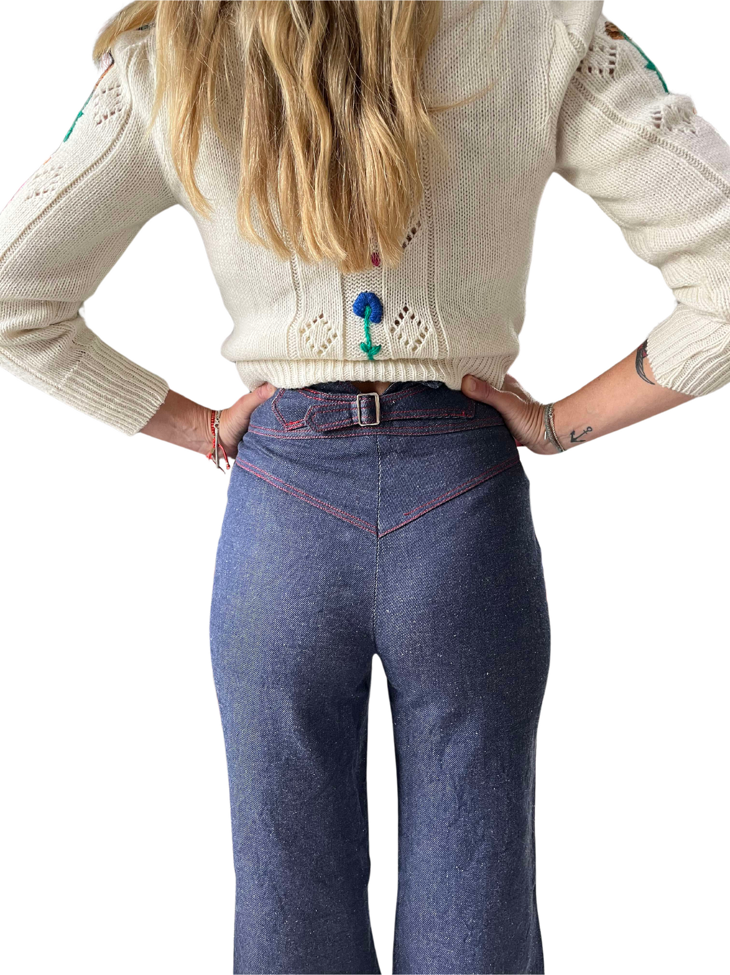 Vintage 70s jeans bell bottoms super flares