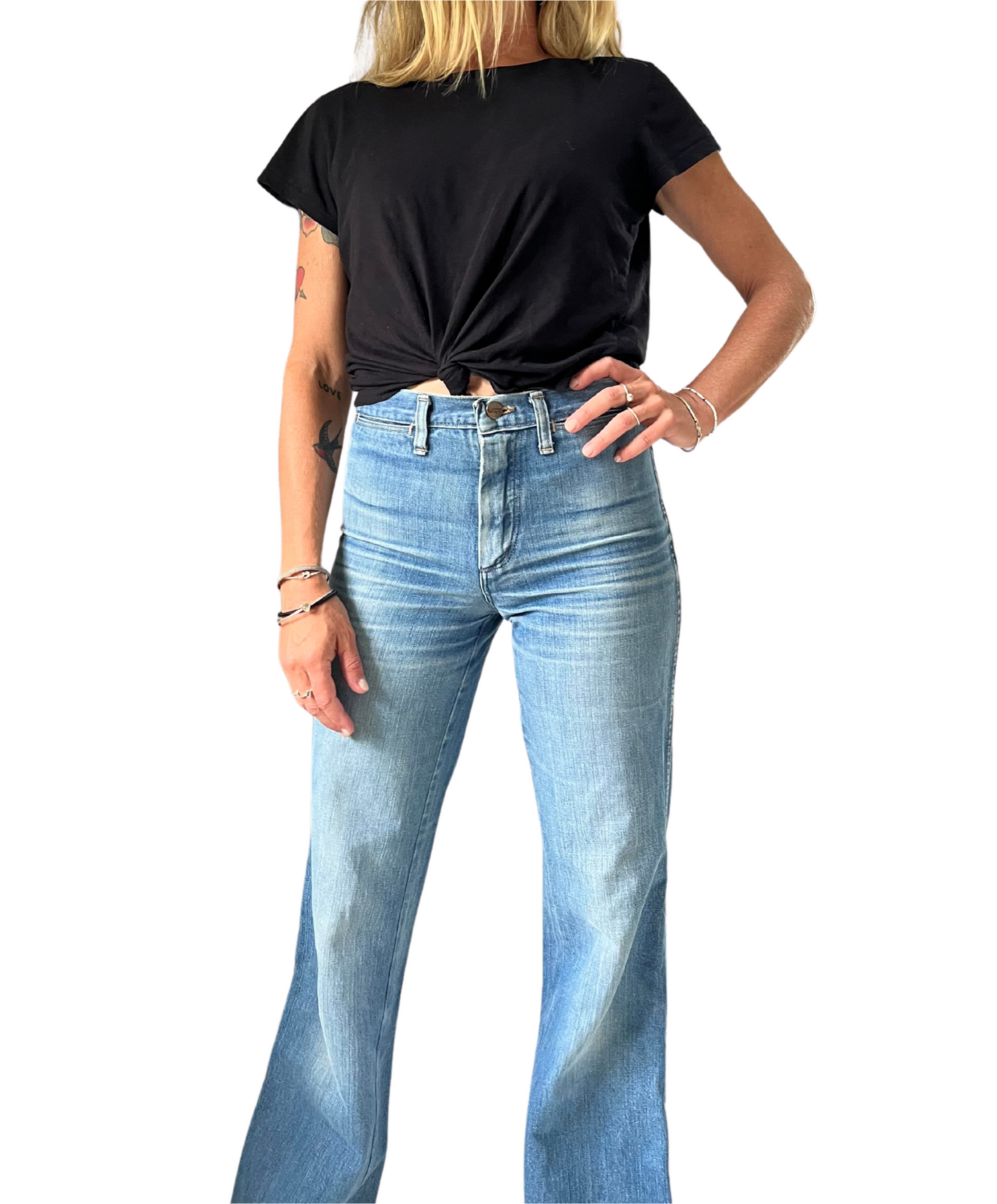 Vintage 70s high waisted Wrangler jeans - W30/L34 (vintage size)