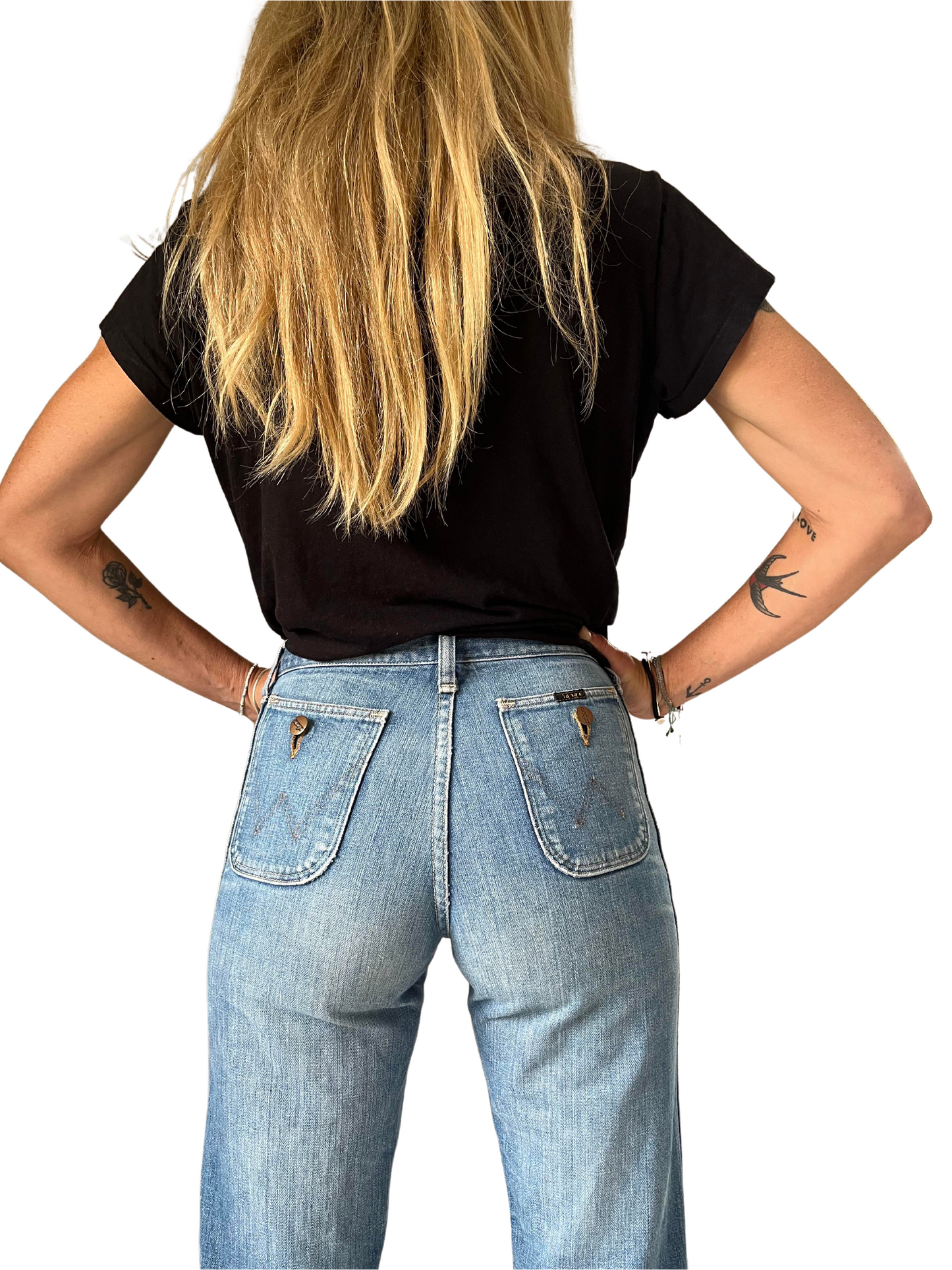 Vintage 70s high waisted Wrangler jeans - W30/L34 (vintage size)