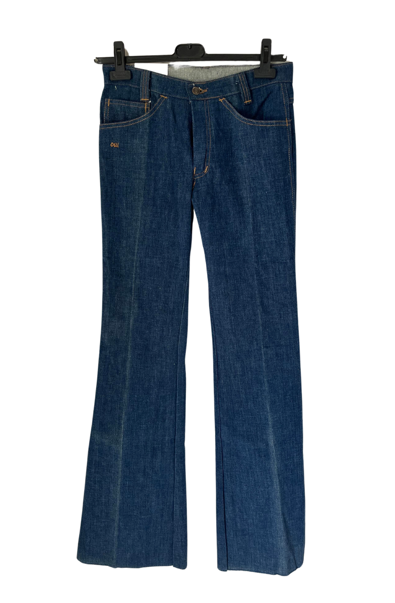 Vintage Deadstock Oui jeans from the 70s bell bottoms flare