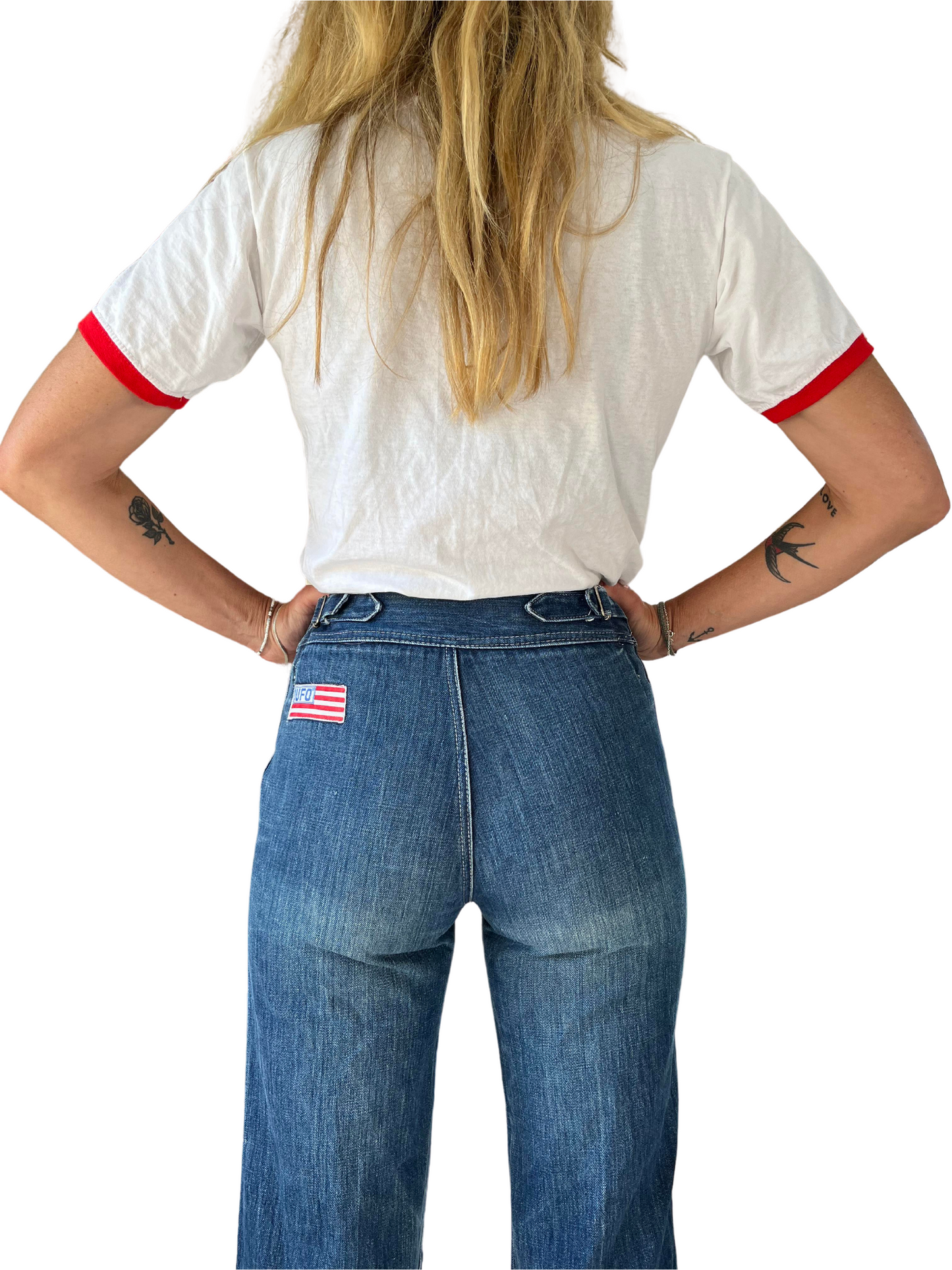 Vintage 70s jeans UFO