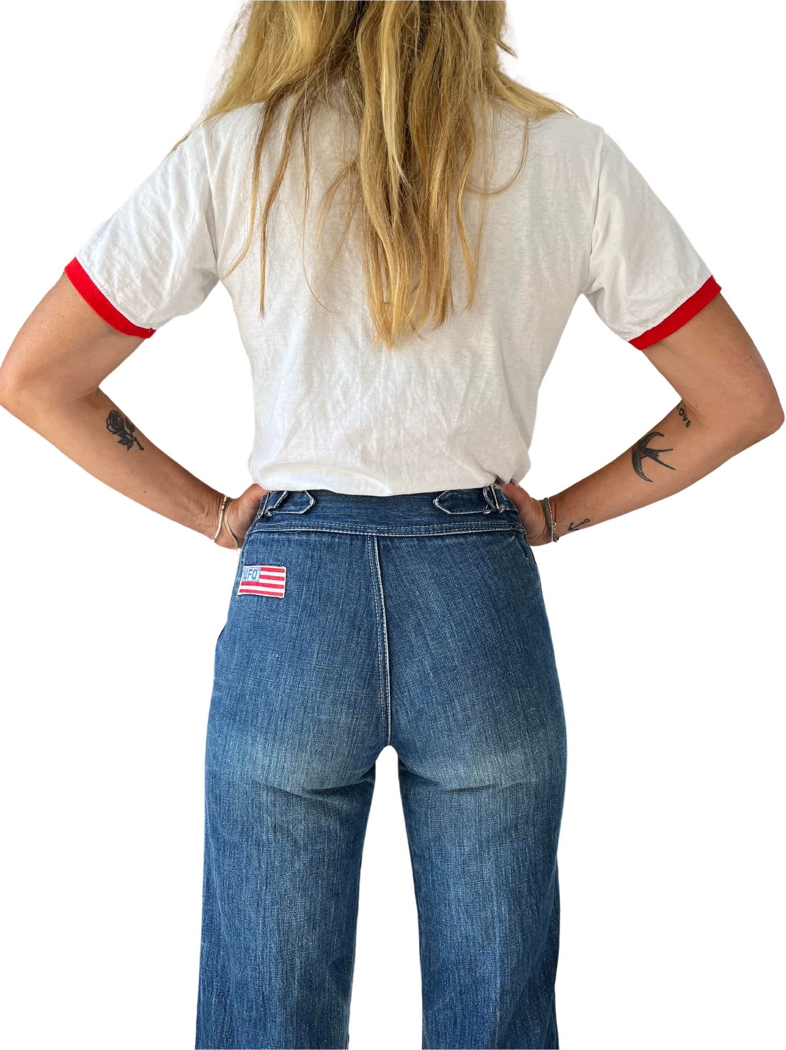 Vintage 70s jeans UFO