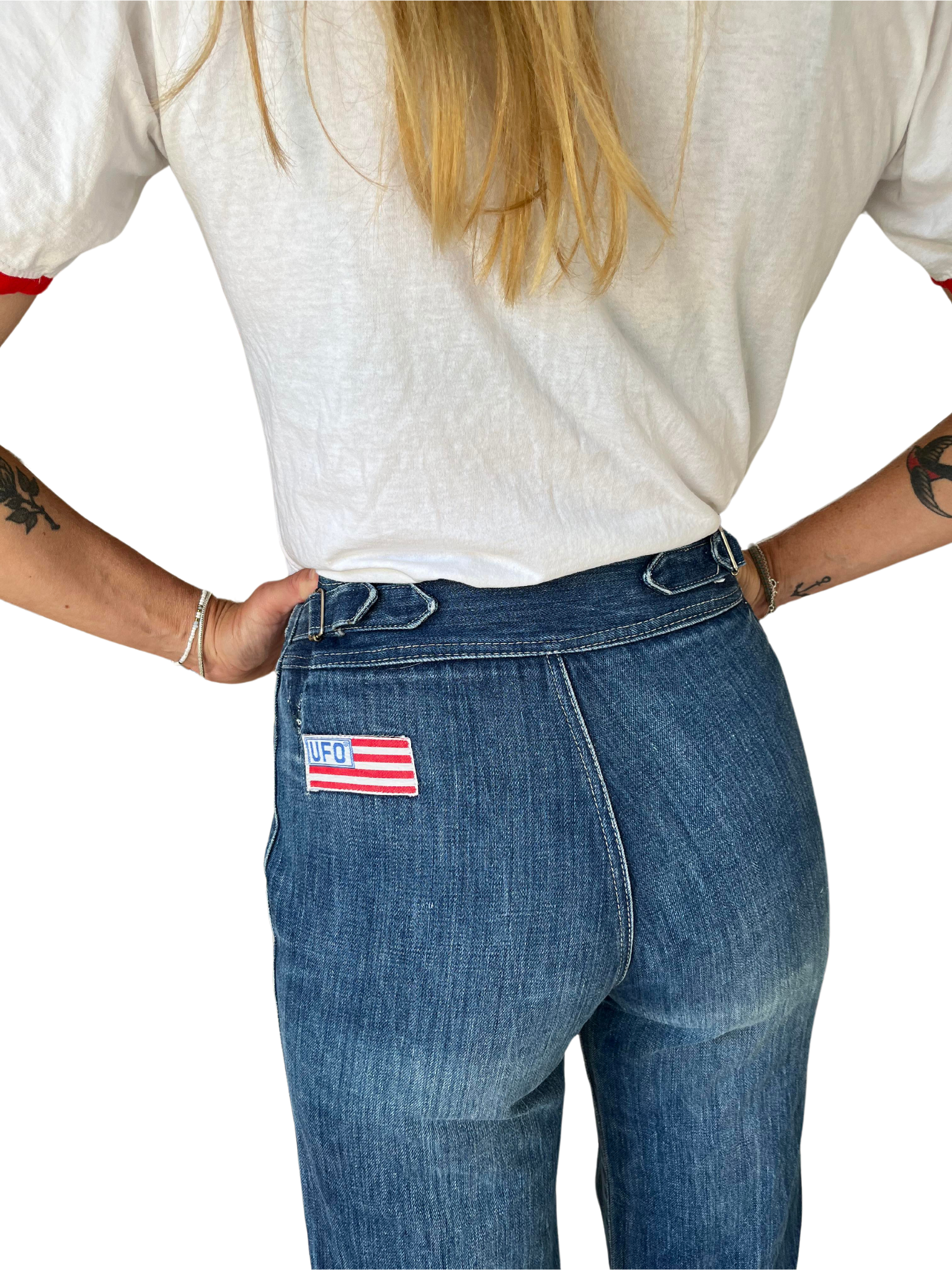 Vintage 70s jeans UFO