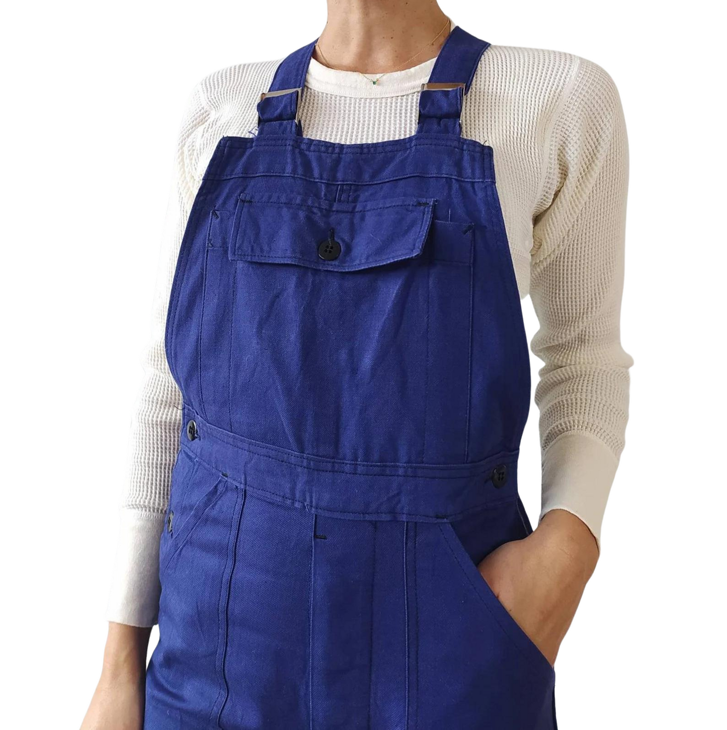 Vintage French workwear dungarees