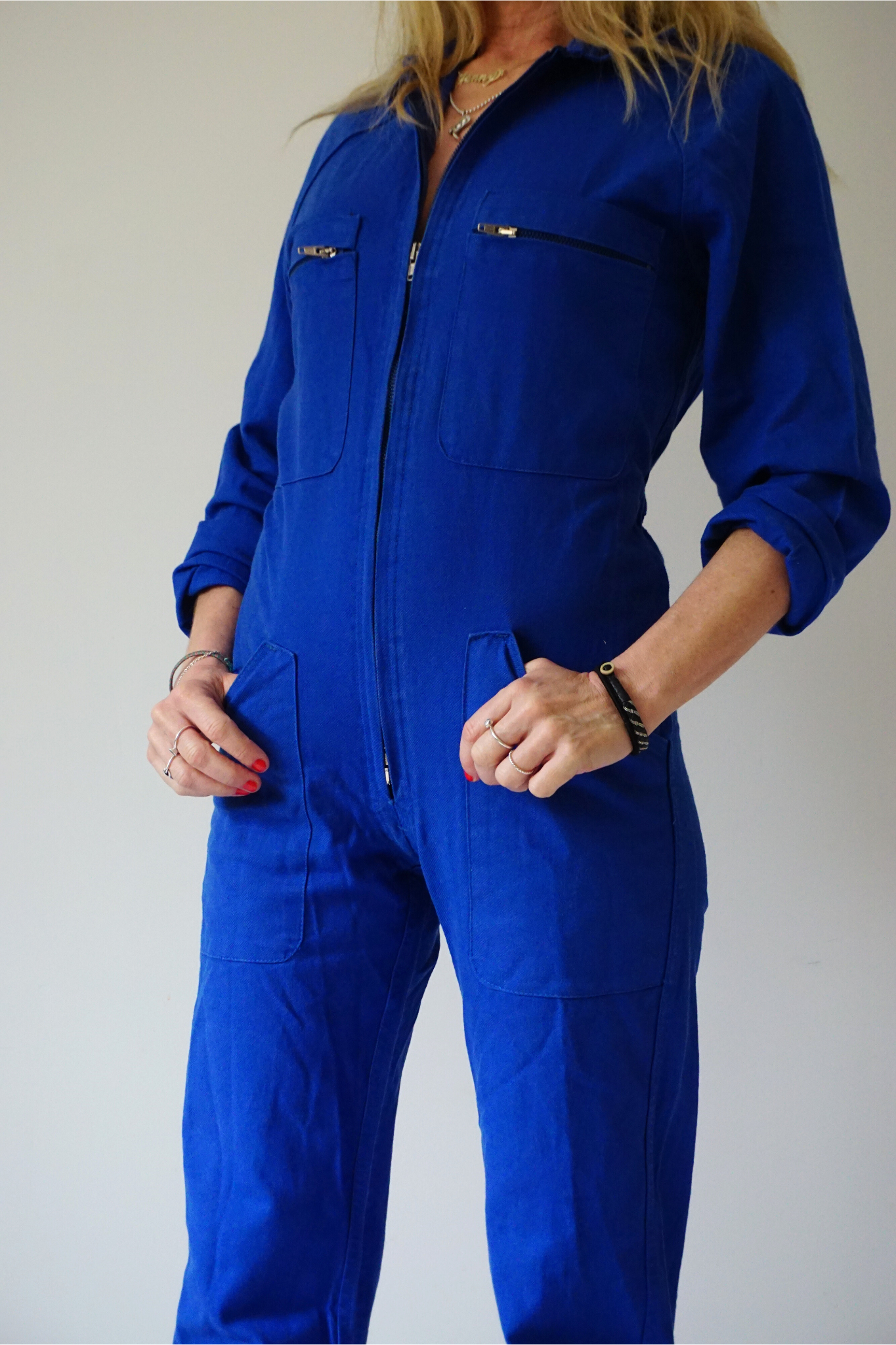 Vintage 80s French Bugatti workwear coverall- S/M