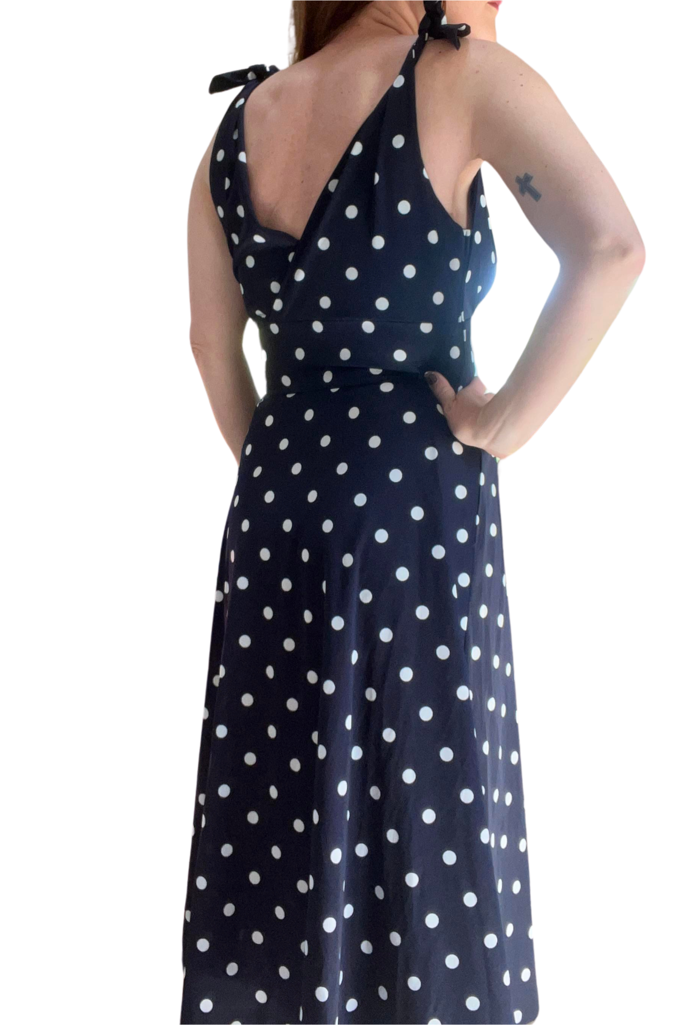 Vintage polka dot dress