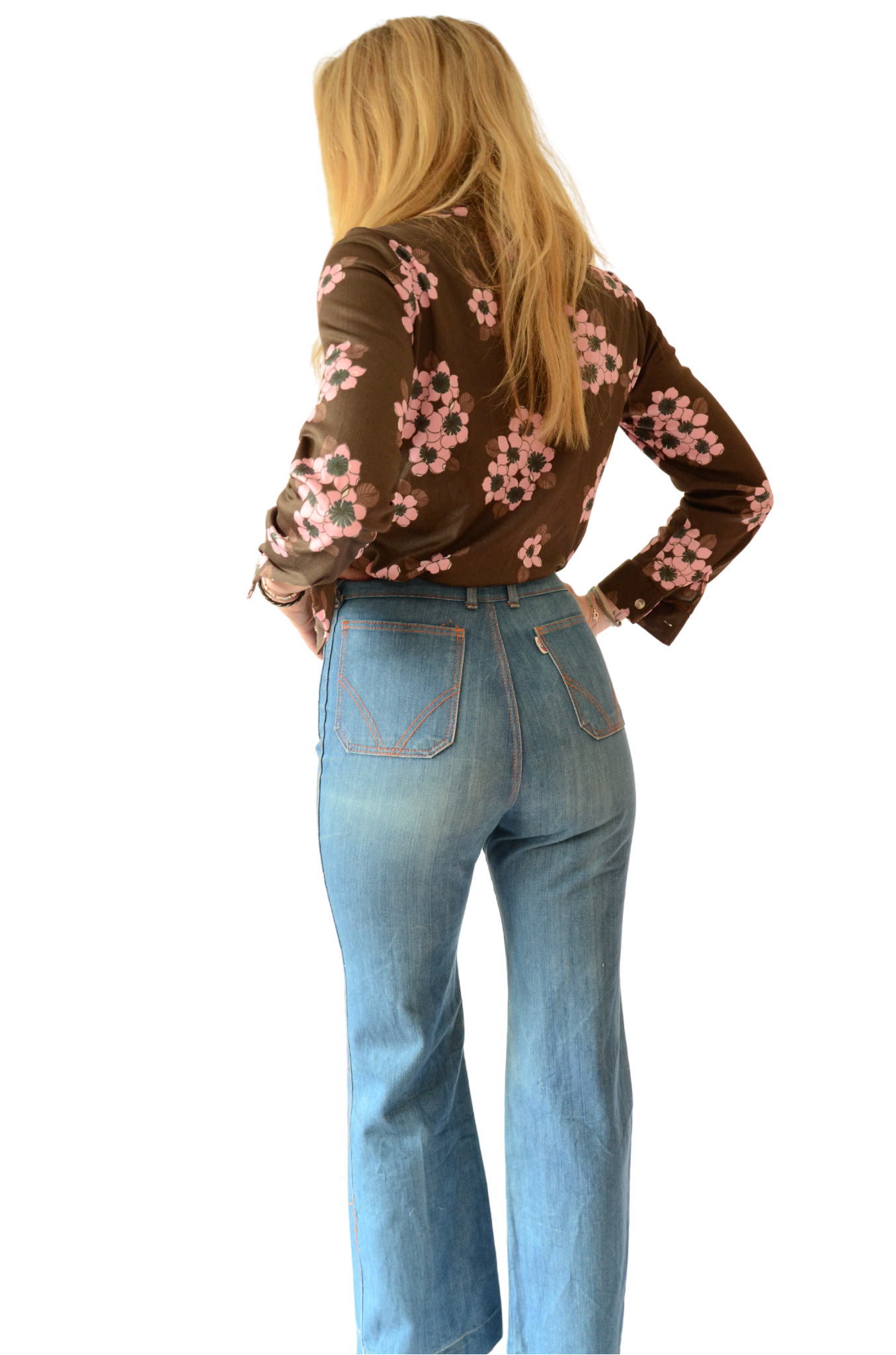 Vintage high waisted 70s jeans