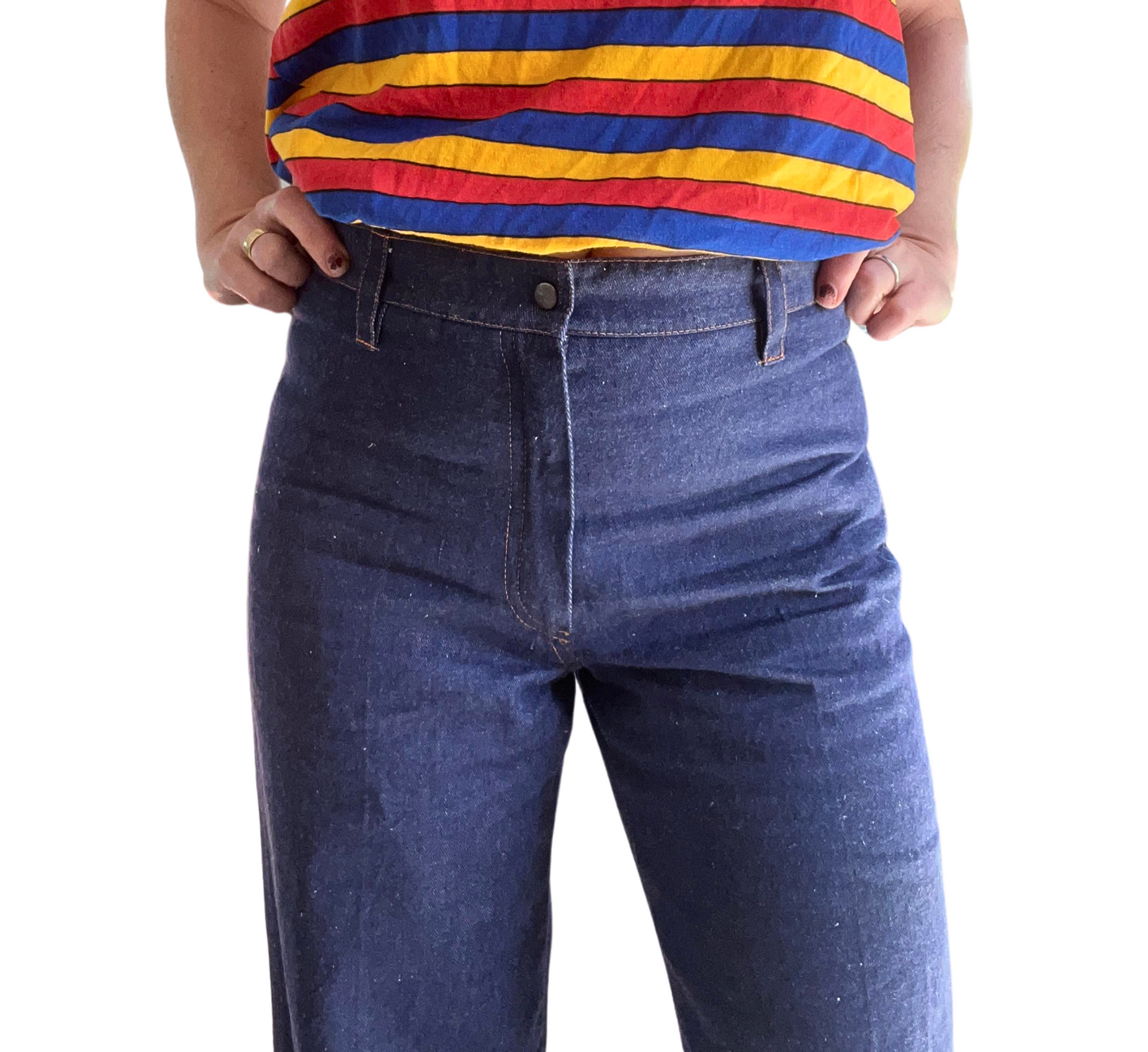 Vintage 70s bell bottom jeans