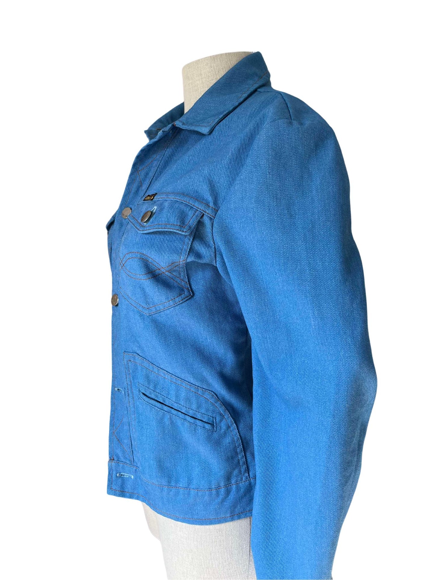 Vintage 70s denim shirt shackett jacket by FREE