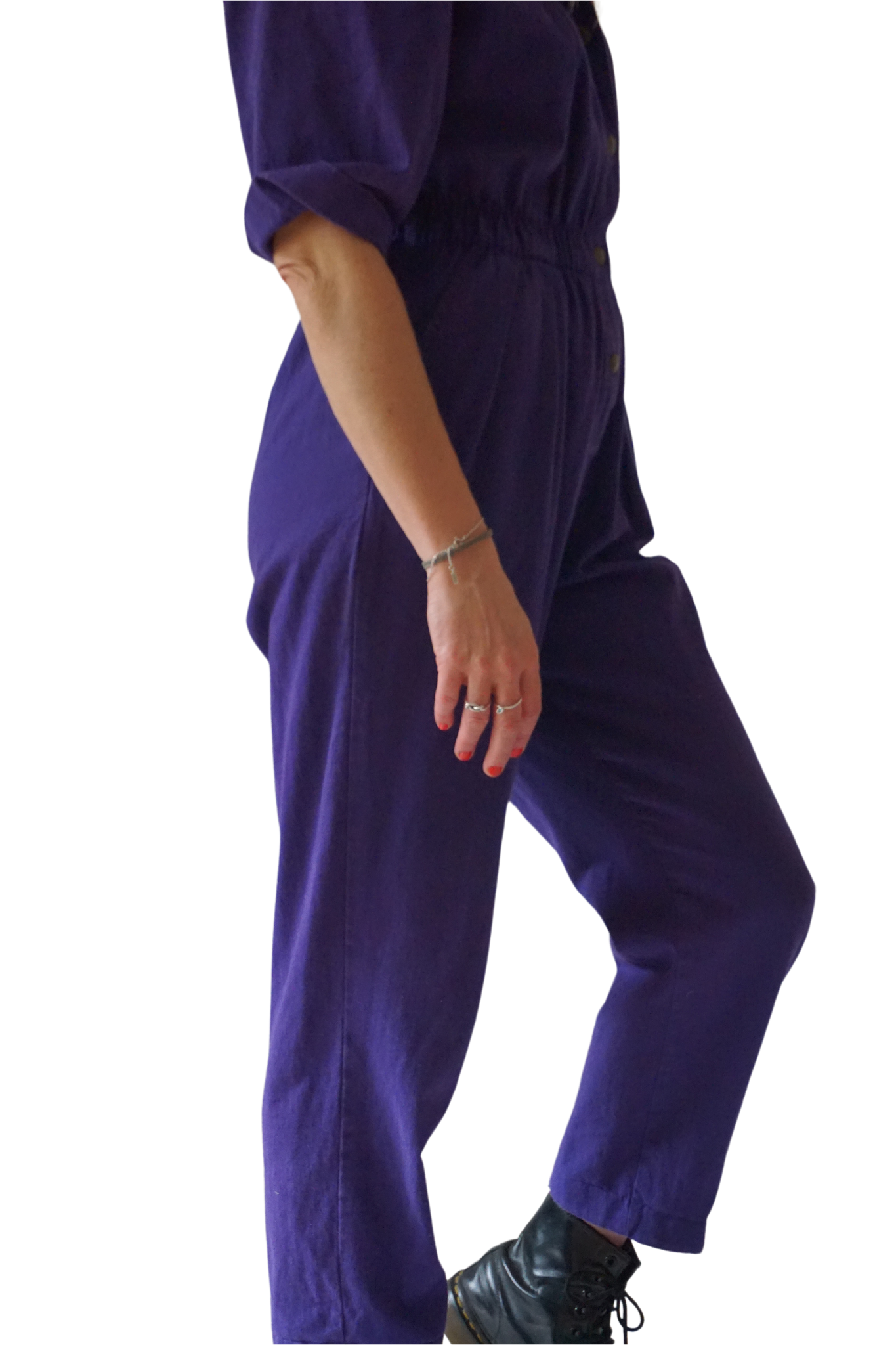 Vintage purple jumpsuit boiler suit