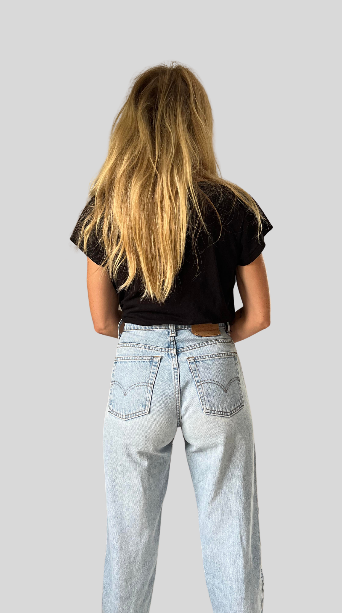 Vintage 80s Levi's 550 jeans W30