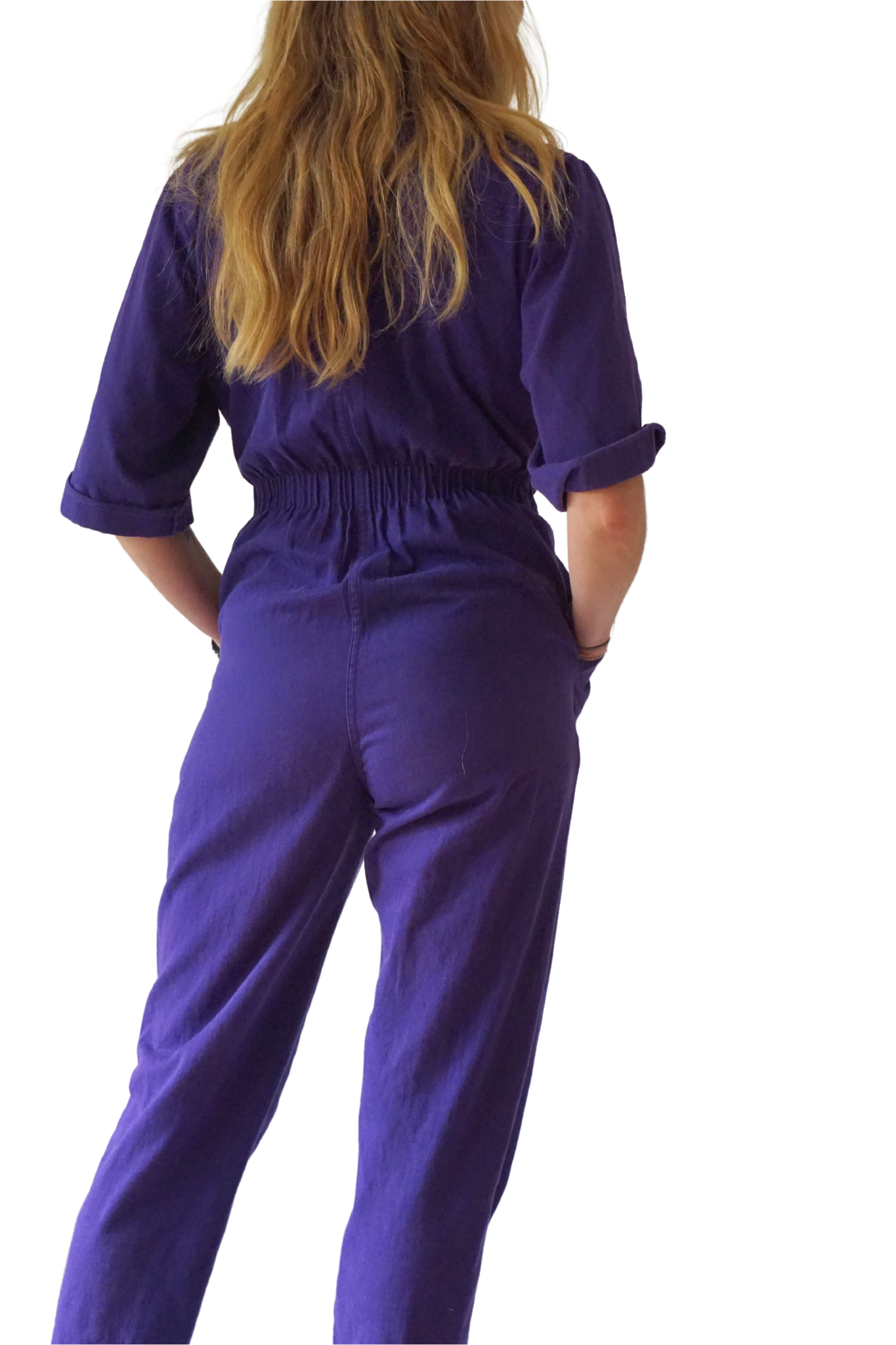 Vintage purple jumpsuit boiler suit