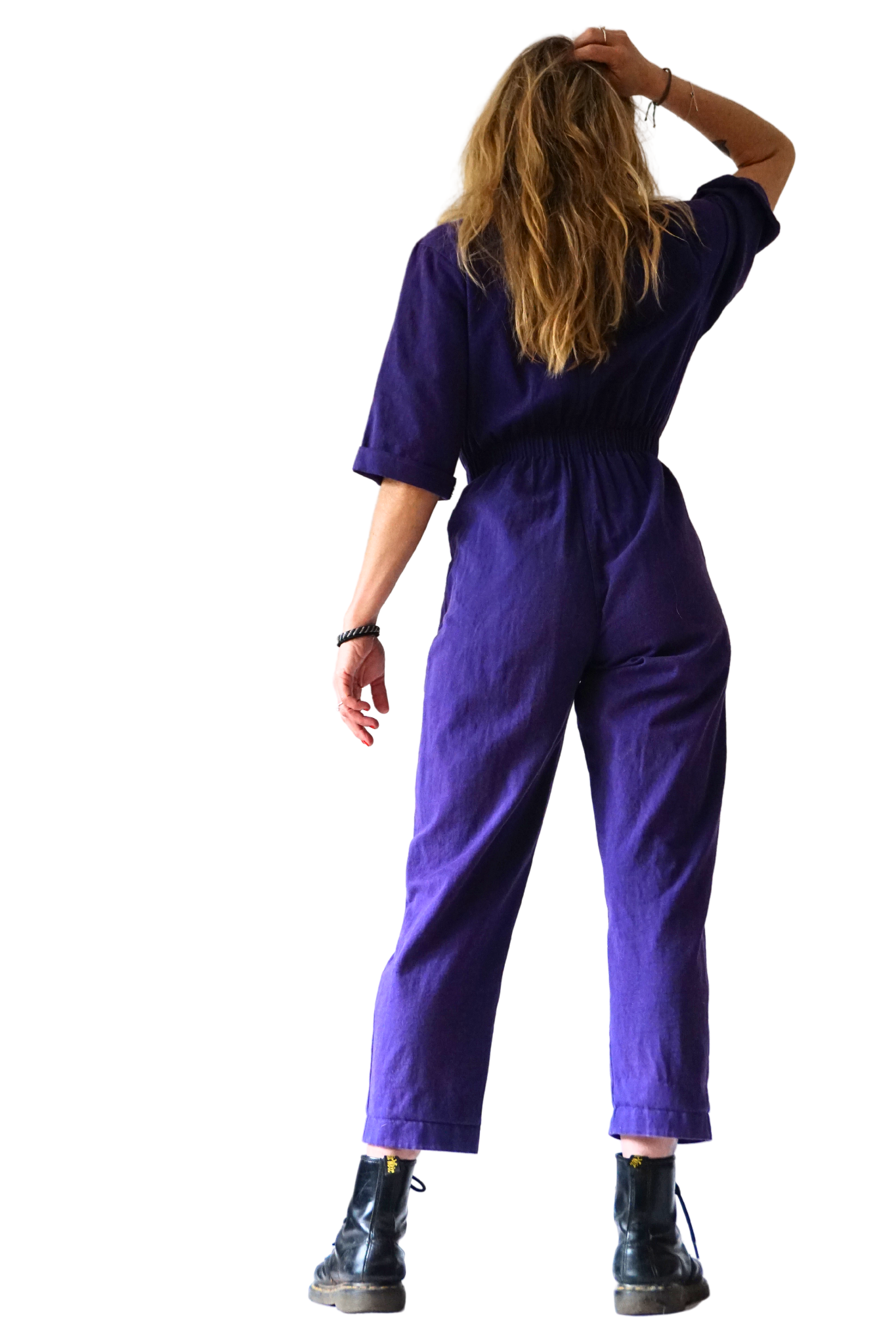 Vintage purple jumpsuit boiler suit