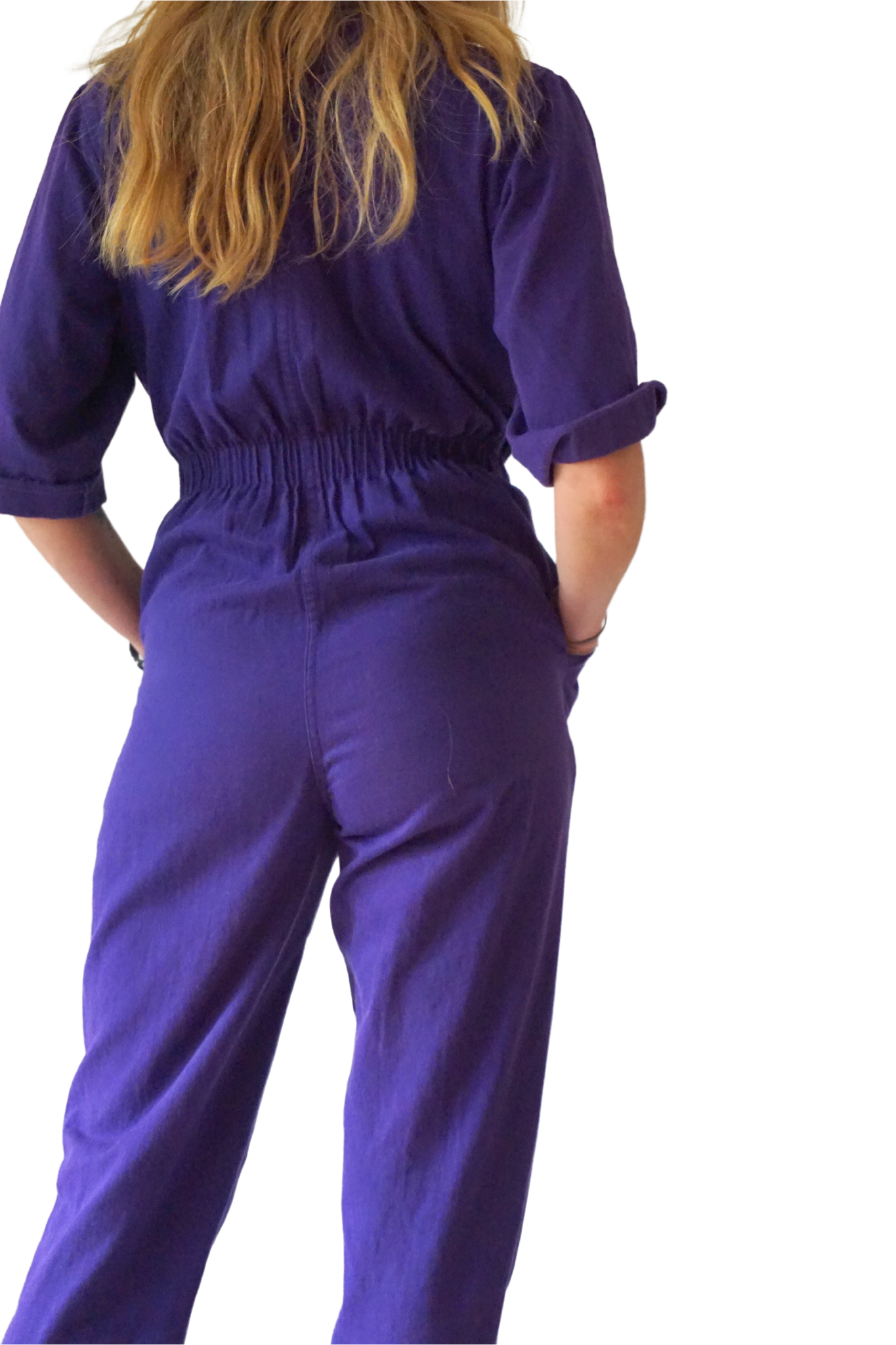 Vintage purple jumpsuit boiler suit