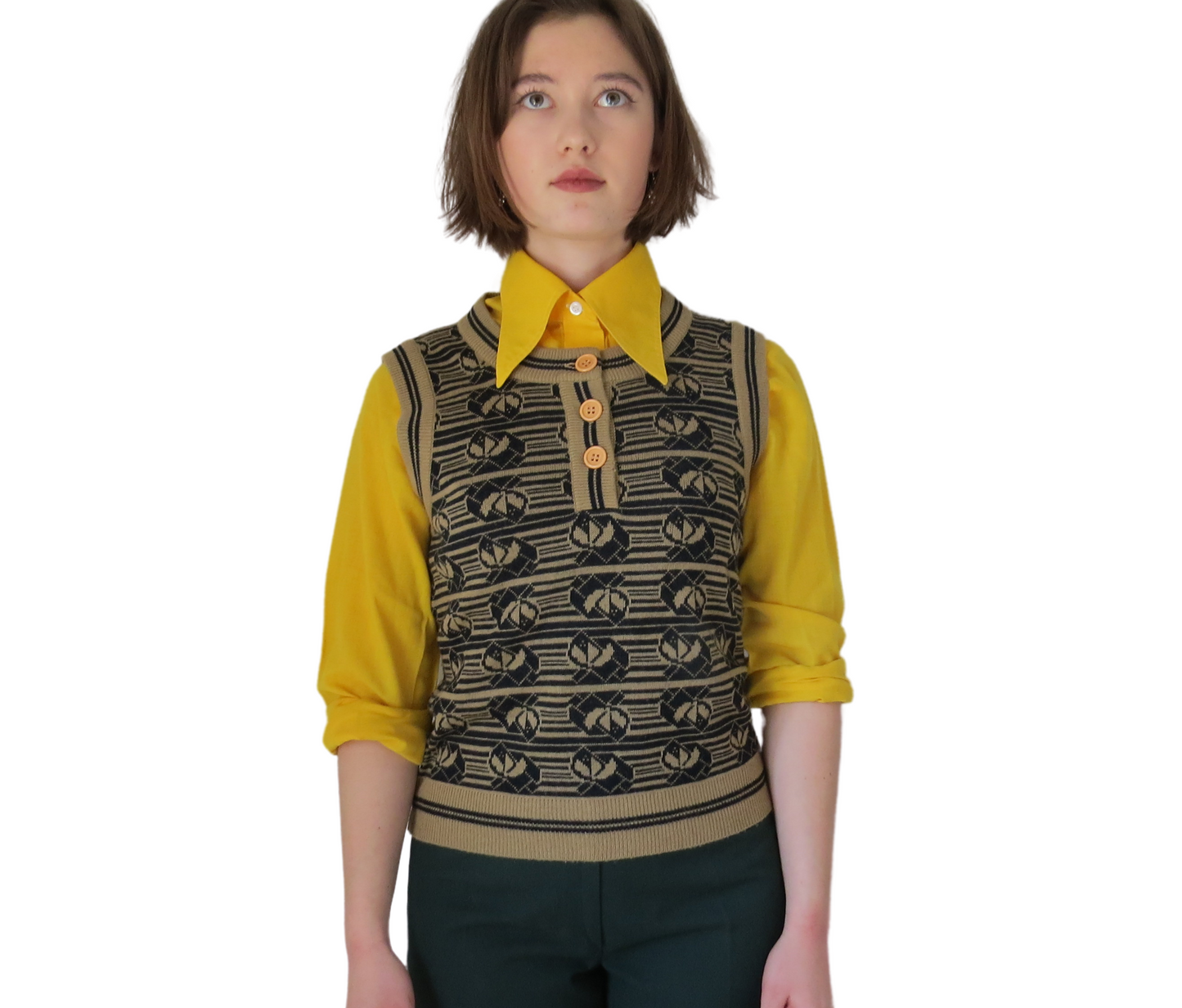 vintage 70s vest 